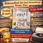 Inspirerande zinefest med Ord i Kronoberg ordikronobergzinefest
